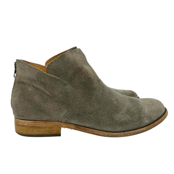 Kork Ease Women’s Suede Leather Taupe Chelsea Ankle Boots - Picture 4 of 8